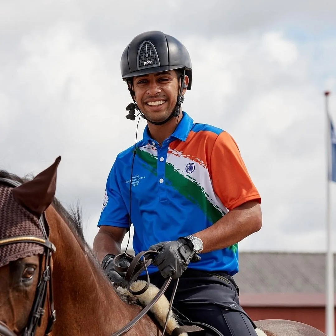 Anush Agarwalla is the first-ever competitor to compete for India at the Olympic Games in dressage. Image: Instagram.com/anushagarwalla 